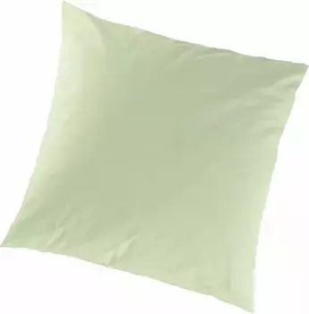 Чехол на подушку Primera "Чехлы на подушки из тонкого трикотажа Primera Mako в двойной упаковке" (2 шт.), в различных однотонных тонах 80х40 см, цвет limette