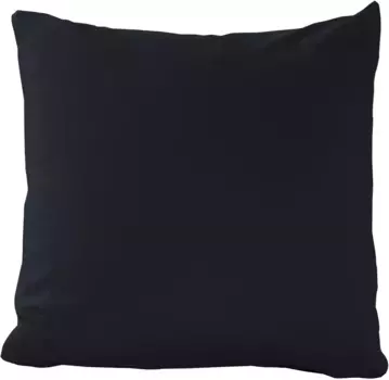 Чехол на подушку Primera "Чехлы на подушки из тонкого трикотажа Primera Mako в двойной упаковке" (2 шт.), в различных однотонных тонах 40х40 см, черный