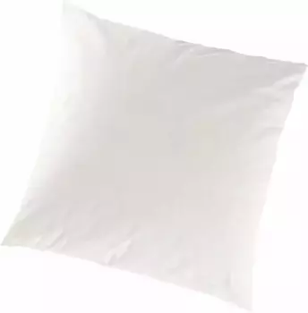 Чехол на подушку Primera "Чехлы на подушки из тонкого трикотажа Primera Mako в двойной упаковке" (2 шт.), в различных однотонных тонах 80х80 см, цвет ecru