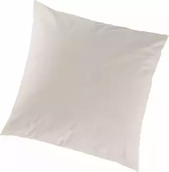 Чехол на подушку Primera "Чехлы на подушки из тонкого трикотажа Primera Mako в двойной упаковке" (2 шт.), в различных однотонных тонах 40х40 см, бежевый