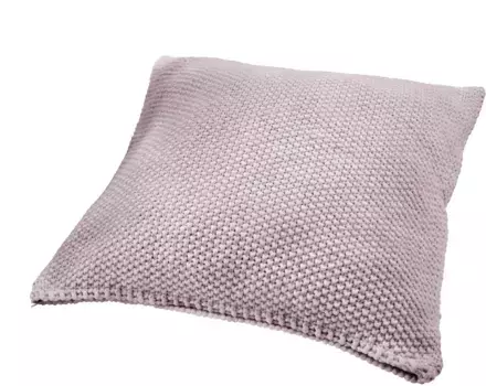 Чехол на подушку Primera "вязаный чехол на подушку", (1 шт.), в модной расцветке 50х50 см, лиловый