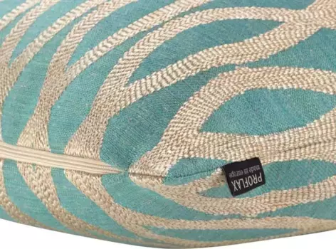 Чехол на подушку Proflax, бирюзовый