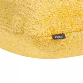 Чехол на подушку Proflax, желтый