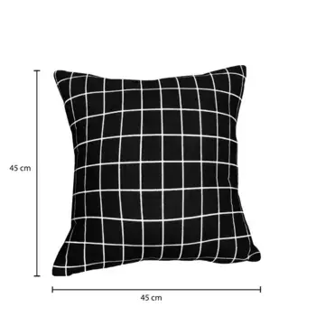 Чехол на подушку QUVIO, черный