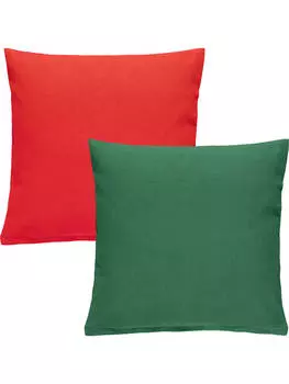 Чехол на подушку REDBEST, цвет rot/dunkelgrn