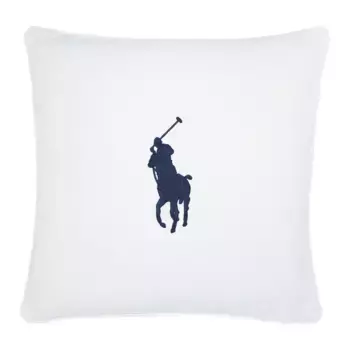 Чехол на подушку RL Pony Оксфорд Ralph Lauren Home, белый
