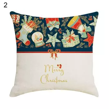 Чехол на подушку с цифровой печатью, многоцелевой полиэстер, персиковая кожа, праздничный чехол для подушки в деревенском стиле для дивана-2 Stuttg