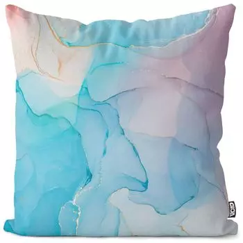 Чехол на подушку с цветной вуалью VOID, чехол для подушки из полиэстера, водонепроницаемый, для улицы и дома, размер подушки: 60 x 60 см