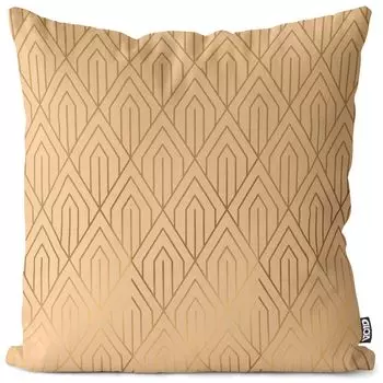 Чехол на подушку с декоративным рисунком VOID Art, водонепроницаемая подушка из полиэстера для улицы и дома. Размер: 60 x 60 см.