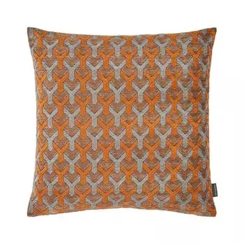 Чехол на подушку с геометрическим узором York Шафран (желтый) Размер: 40 x 60 см Наполнитель подушки: Нет Proflax