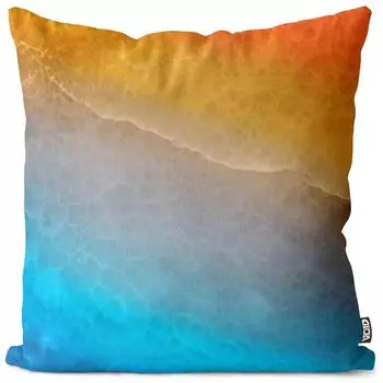 Чехол на подушку с градиентом VOID, чехол для подушки из полиэстера, водонепроницаемый, для улицы и в помещении, размер подушки: 80 x 80 см