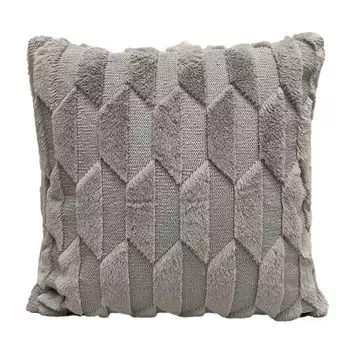 Чехол на подушку с невидимой молнией, пушистый Фланелок с фланельками, чехол для подушки для спальни-10 Stuttg