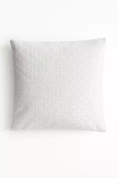Чехол на подушку с узором H&M, 50x50 см, бежевый