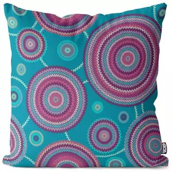 Чехол на подушку с вязаным узором VOID, полиэстер, водонепроницаемая подушка для улицы и дома. Размер: 60 x 60 см.