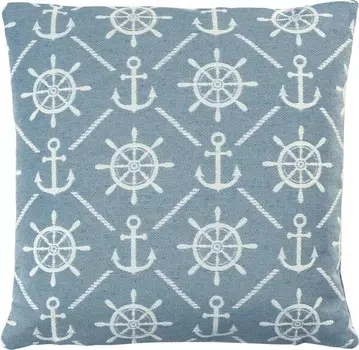 Чехол на подушку Sander 207809, 50x1x50 см, светло-голубой