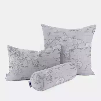 Чехол на подушку Schner-Leben, серый