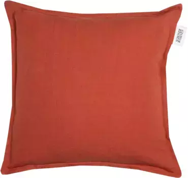 Чехол на подушку SCHNER WOHNEN коллекции "Lino" (1 шт.), изготовлен из высококачественной смеси натуральных материалов SCHNER WOHNEN-KOLLEKTION 38х38 см, красный