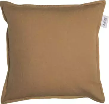 Чехол на подушку SCHNER WOHNEN коллекции "Lino" (1 шт.), изготовлен из высококачественной смеси натуральных материалов SCHNER WOHNEN-KOLLEKTION 38х38 см, цвет zimt/braun/orange
