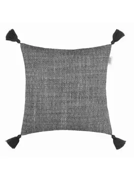 Чехол на подушку Schner Wohnen Kollektion, темно-серый