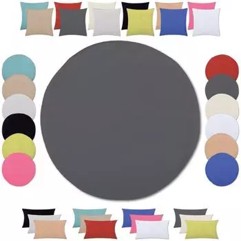 Чехол на подушку (серия Ellen) 60см декоративный чехол на подушку декоративный чехол на подушку с наполнителем, цвет: антрацит Bestlivings