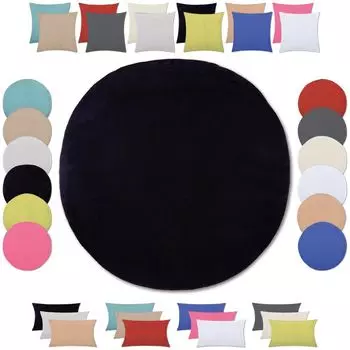 Чехол на подушку (серия Ellen) 60см декоративный чехол на подушку декоративный чехол на подушку с наполнителем, цвет: черный Bestlivings