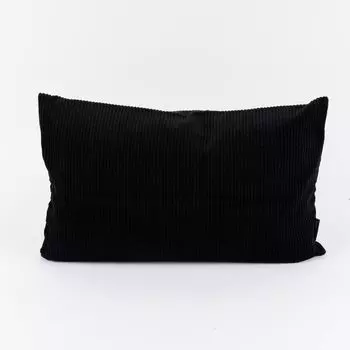 Чехол на подушку широкий шнур черный разных размеров от SCHNER LEBEN. Размер 30х50см (ВхШ) Размер 30х50см (ВхШ) Schner-Leben