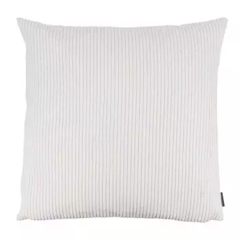Чехол на подушку широкий шнур в рубчик белый разных размеров от SCHNER LEBEN. Размер 50х50см (ВхШ) Размер 50х50см (ВхШ) Schner-Leben