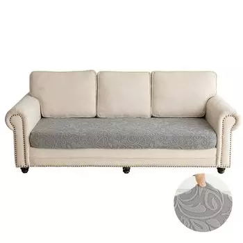 Чехол на подушку сиденья дивана, чехол на подушку сиденья дивана, эластичный чехол на подушку, чехол для подушки сиденья дивана, 3-х местный BTTO