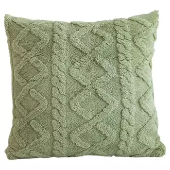 Чехол на подушку со скрытой молнией, квадратная наволочка для гостиной, спальни, домашний декор для постельных принадлежностей-43, зеленый Stuttg