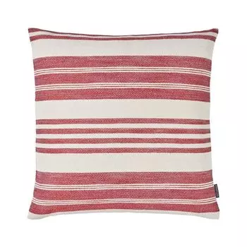 Чехол на подушку «Таллинн» Тканая полоска красного цвета Размер: 40 x 40 см Наполнитель подушки: Нет Proflax