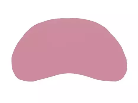 Чехол на подушку TEMPUR Curve/Sonata: цвет - старый розовый DUKAL