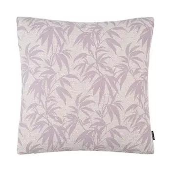 Чехол на подушку Тканый листик Брестский фиолетовый Размер: 50 х 50 см. Наполнитель подушки: Полиэстер Proflax, белый
