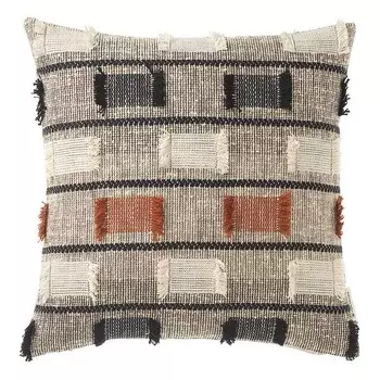 Чехол на подушку Tom Tailor Ethno Brick, 45x45x1 см, черный