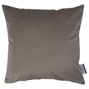 Чехол на подушку Tom Tailor French Velvet, 40x1x40 см цвет schlamm