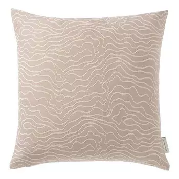 Чехол на подушку Tom Tailor Marbel, 45x45x1 см, розовый