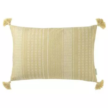 Чехол на подушку Tom Tailor Minimal Ethno, 40x60x1 см, желтый