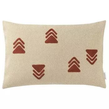 Чехол на подушку Tom Tailor Rough Triangle, 30x50x1 см, медный