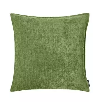 Чехол на подушку Торонто, шенилл однотонный, зеленый, размер: 60 х 60 см, наполнитель подушки: без Proflax