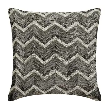 Чехол на подушку Toss Trellis Night The HomeCentric, серый