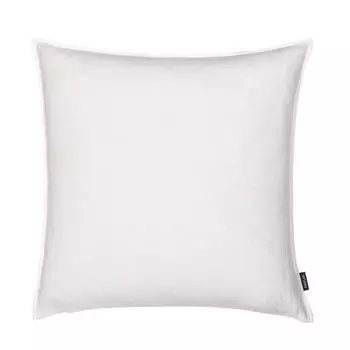 Чехол на подушку Тунис, однотонный мелкоструктурированный лен, белый, размер: 40 х 40 см, наполнитель: без Proflax