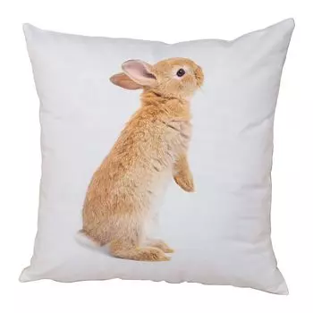 Чехол на подушку, удобная потайная молния, наволочка с кроликом, наволочка для спальни, новогодний декор для домашнего постельного белья-C Stuttg