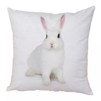 Чехол на подушку, удобная потайная молния, наволочка с кроликом, наволочка для спальни, новогодний декор для домашнего постельного белья-P Stuttg