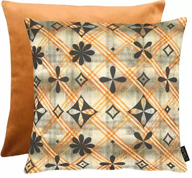 Чехол на подушку unique 46/46 см Ambiente, коричневый