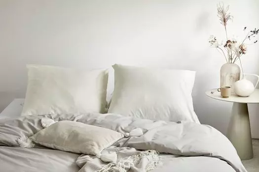 Чехол на подушку Вальра Remade Cover Off-White - 2x 60x70 см Walra