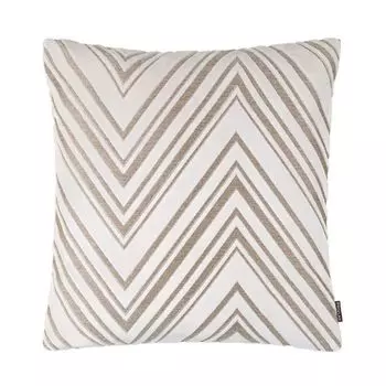 Чехол на подушку Valenzia, шипы с бархатом, цвет экрю (бежевый), размер: 27 х 43 см, наполнитель подушки: без Proflax