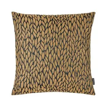 Чехол на подушку «Венеция», листочки мелкие, мед (желтый), размер: 45 х 45 см, наполнитель: без Proflax