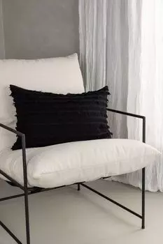 Чехол на подушку Venture Home Edith, черный