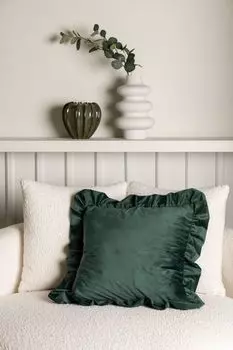 Чехол на подушку Venture Home Hailey Green, зеленый