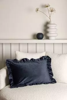 Чехол на подушку Venture Home Hailey, темно-синий