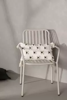 Чехол на подушку Venture Home Millie White, белый